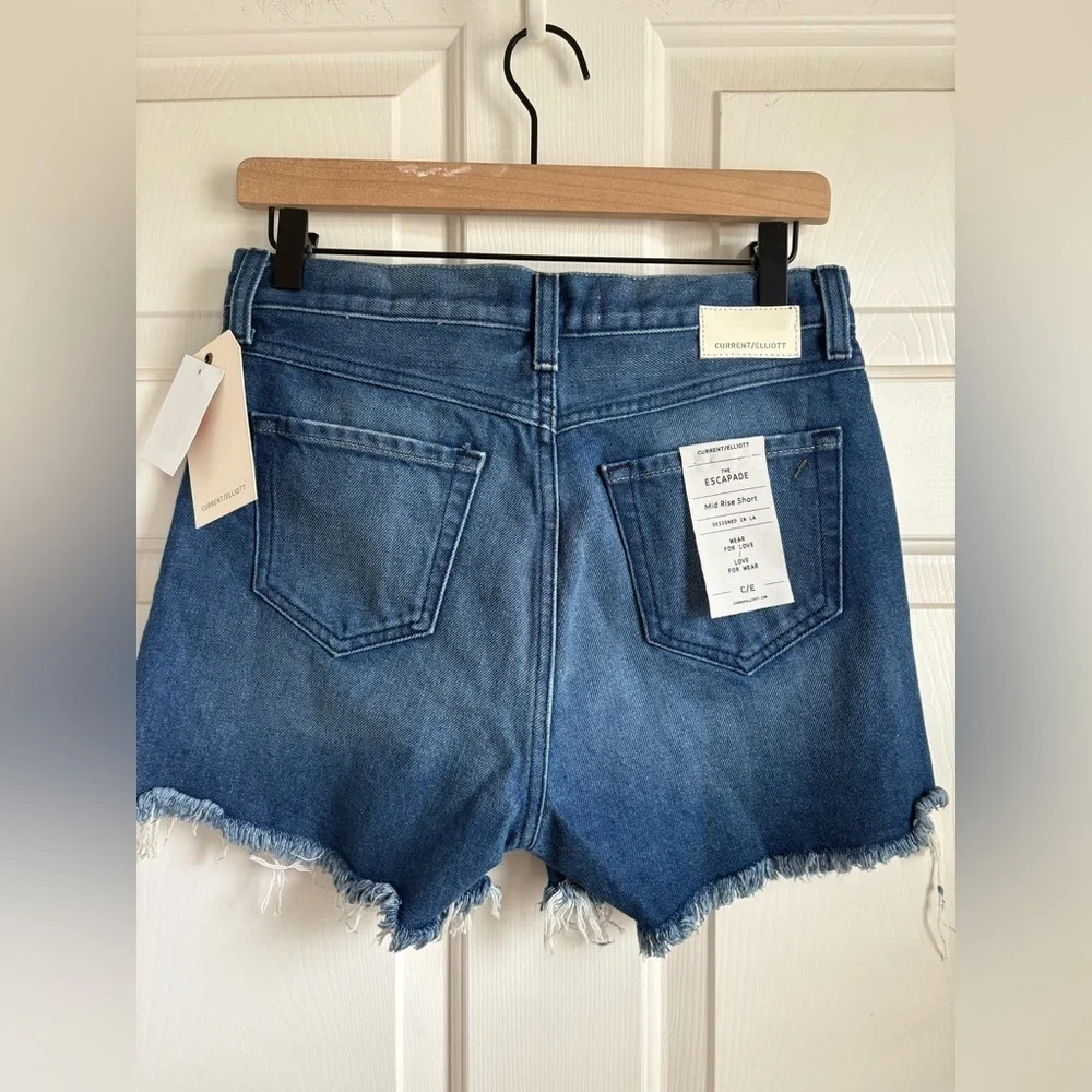 Current/Elliott | THE ESCAPADE DENIM SHORT size 25 NWT